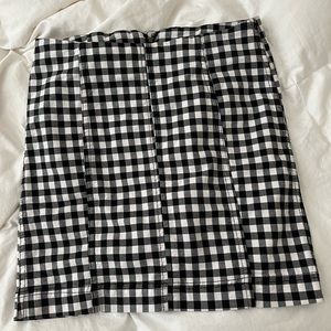 Free People Plaid skirt (modern femme)